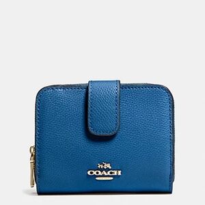 COACH F52692 MEDIUM ZIP AROUND WALLET IN LEATHER